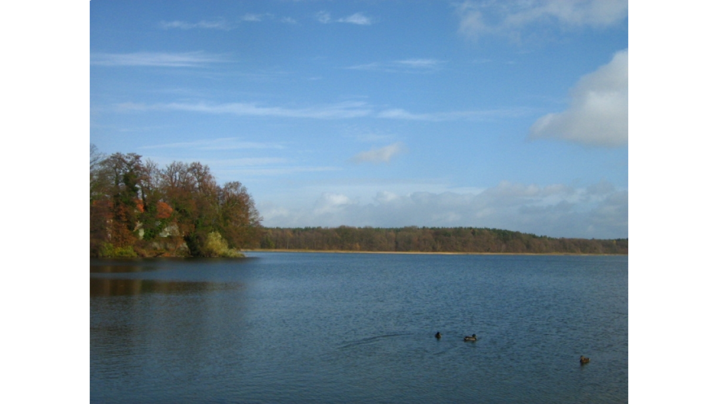 Der hier gezeigte Wutzsee grenzt an das Kloster Lindow