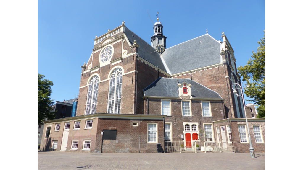 Eine Kirche in Amsterdam