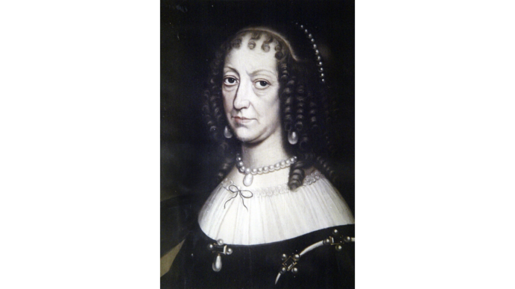 Das gemalte Porträt der Anna Sophie von Brandenburg