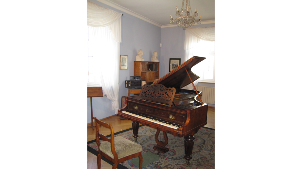 Ein originales Klavier von Friedrich Wieck, Clara Schumanns Vater