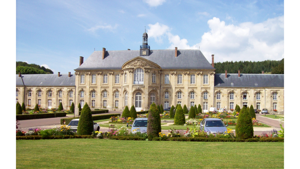 Das prächtige Palais der Abtei von Prémontre