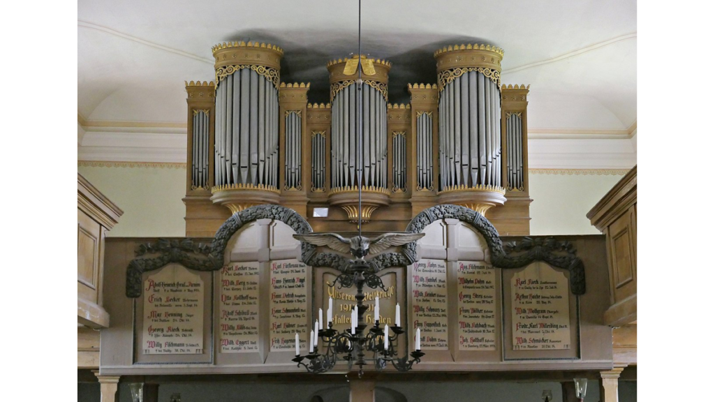 Die Orgel des renommierten Berliner Orgelbaumeisters Carl-August Buchholz