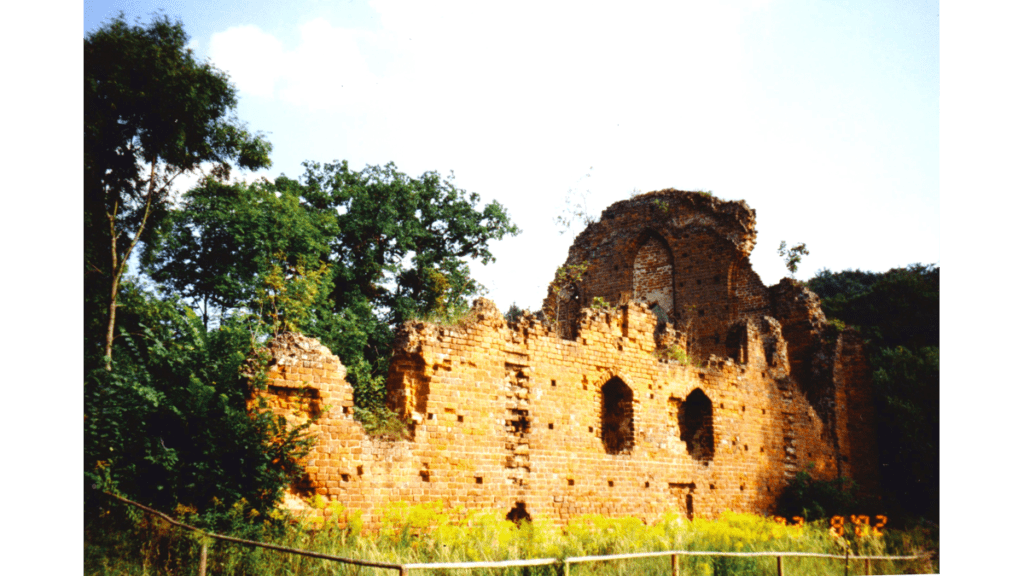Die Ruine des Konventshauses der Klosters Boitzenburg