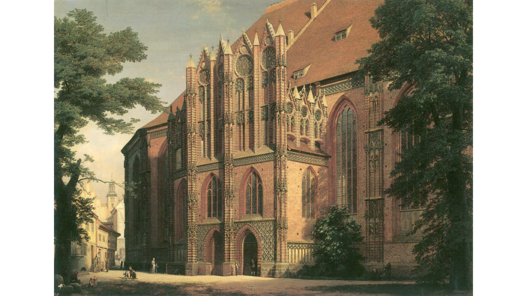 Ein Bild der Fronleichnamskapelle der Katharinenkirche
