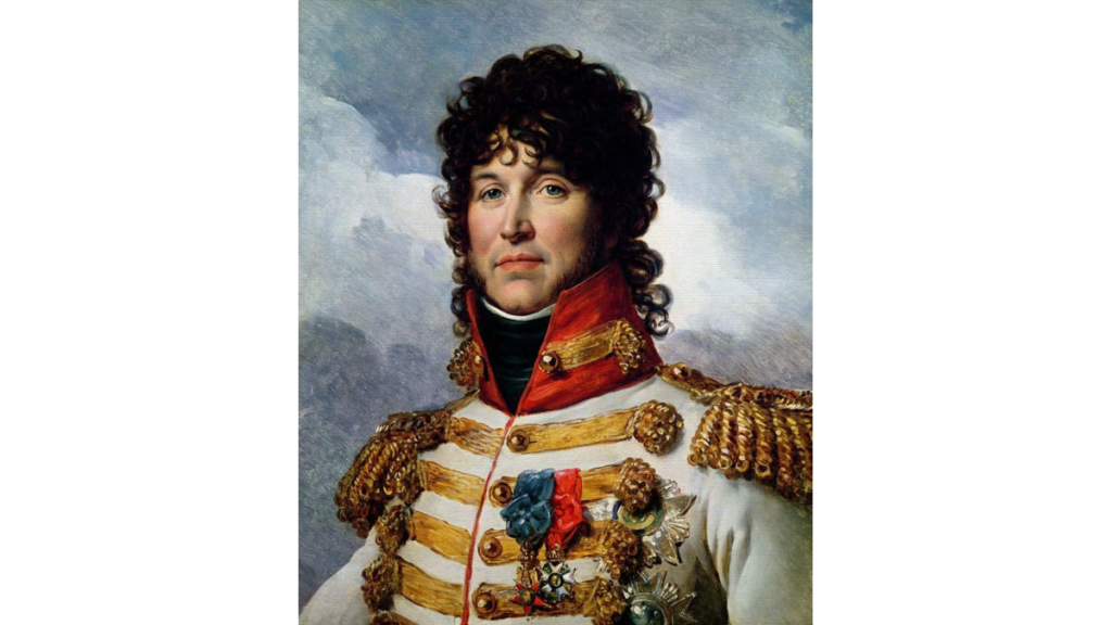 Ein gemaltes Porträt von Joachim Murat – Schwager Napoleon Bonapartes und späterer König Joachim I. von Neapel