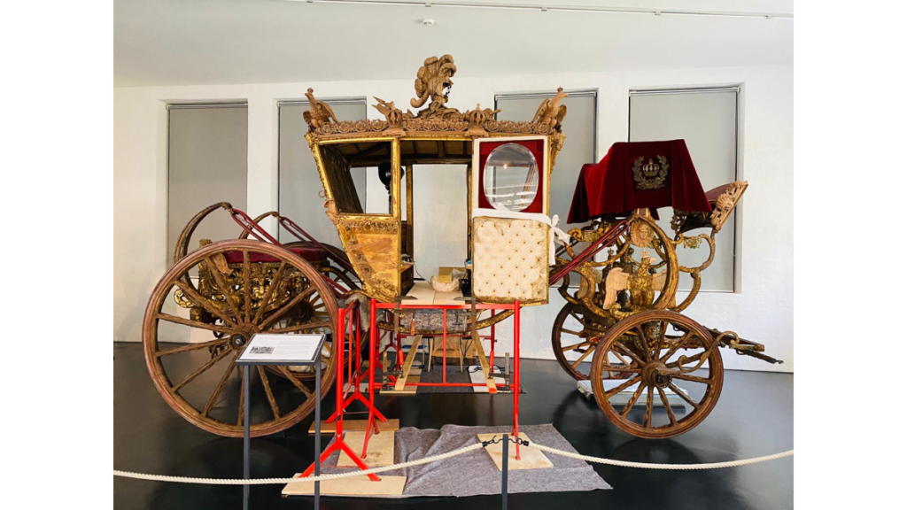 Der goldene Krönungswagen Friedrich Wilhelms II.