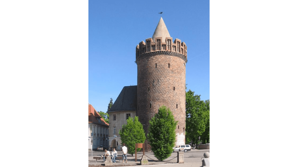 Der große Steintorturm - einer der mittelalterliche Tortürme der Brandenburger Neustadt