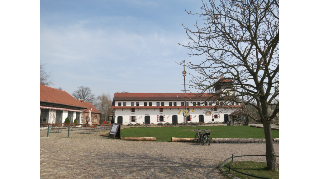 Der Gutshof von Schloss Diedersdorf