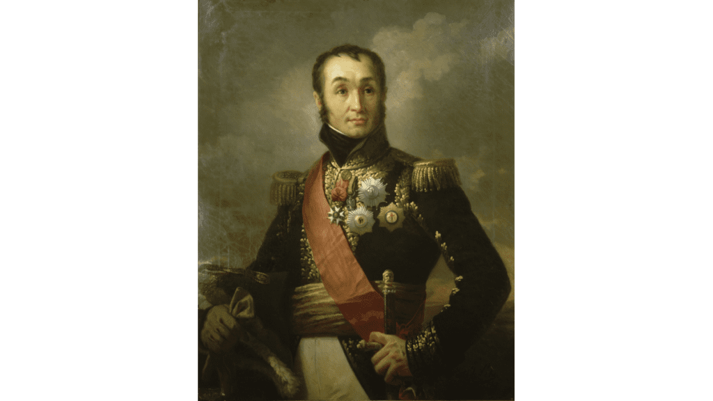 Ein Gees Der französischen Marschalls Oudinot, Herzog von Reggiomälde d