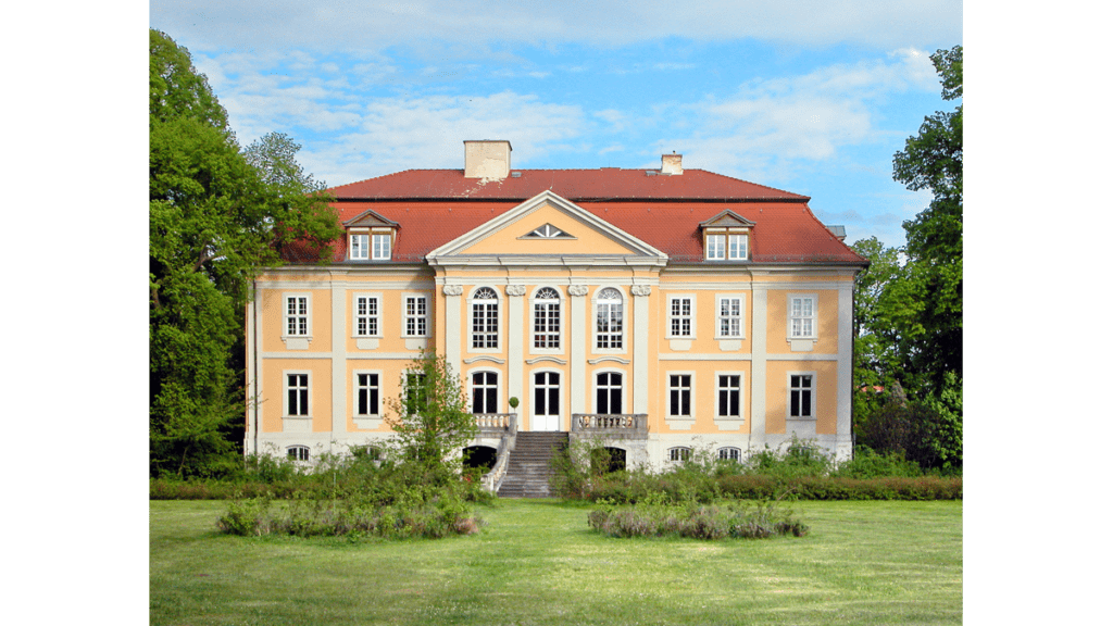 Das barocke Schloss Stülpe im Nuthe-Urstromtal