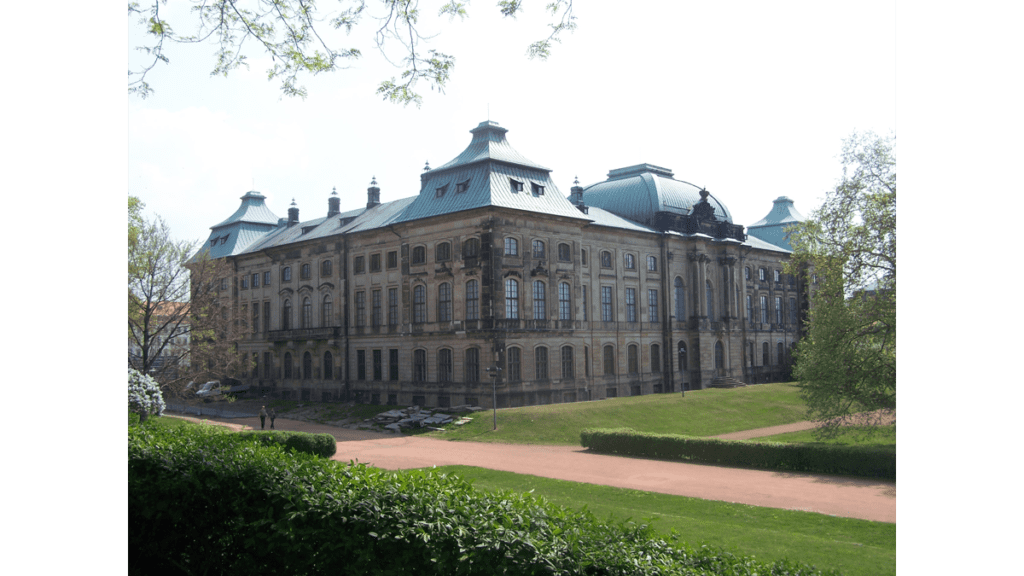 Das Japanische Palais in Dresdens innerer Neustadt