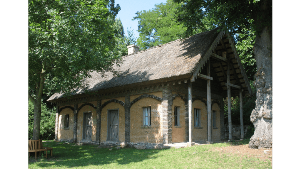 Das Waschhaus des Schlosses