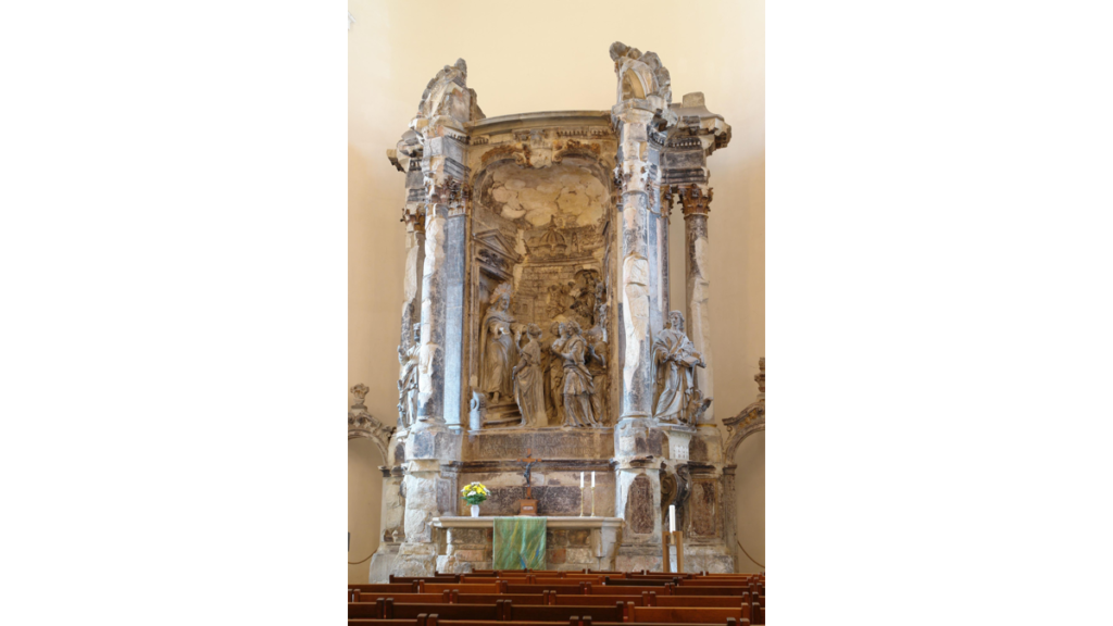 In der Dresdener Dreikönigskirche befindet sich außer dem Totentanz auch der Altar Die klugen und die törichten Jungfrauen