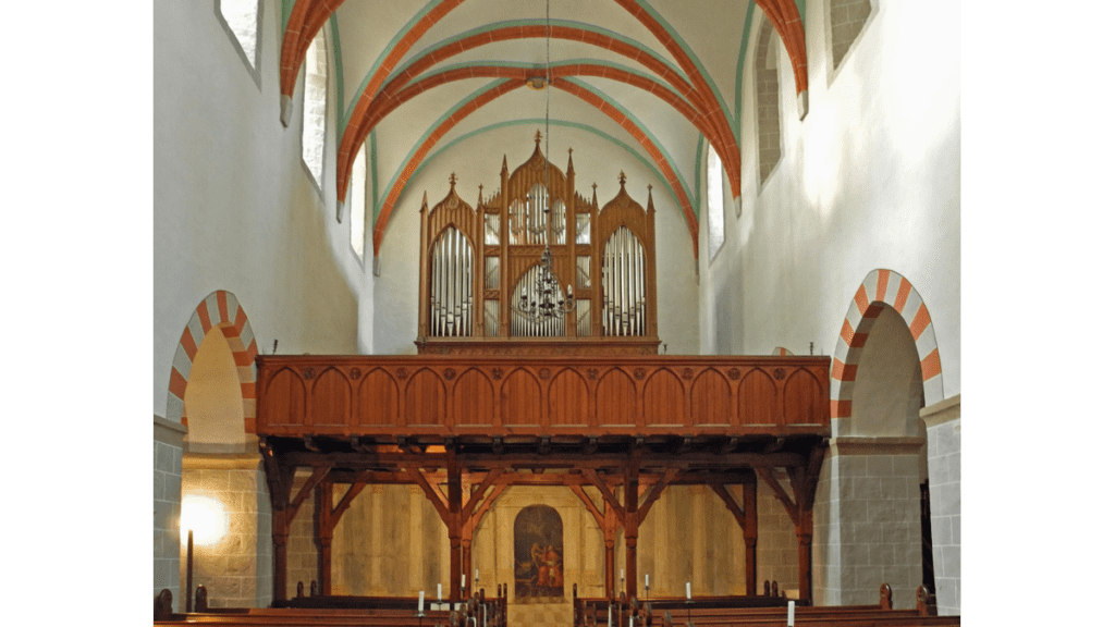 Die Orgel in der Marienkirche stammt aus dem 19.Jahrhundert