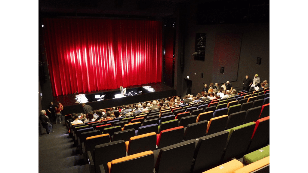 Die größte der drei Bühnen des Junge-Generation-Theaters auf dem Kraftwerk Mitte Gelände