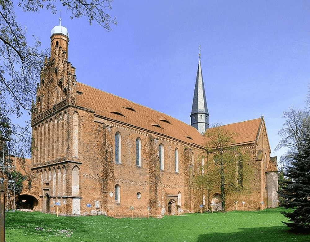 Zisterzienser Nonnenkloster Marienstern in Mühlberg an der Elbe Buskompass