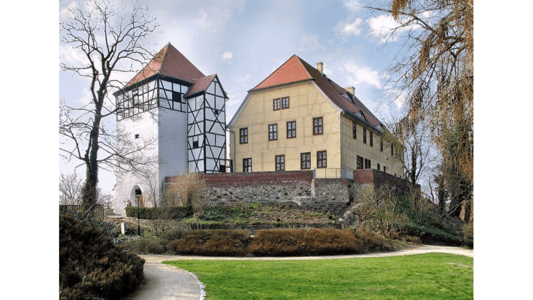 Burg Düben, wo der Gerichtsprozess um Hans Kohlhase stattfand, dem Vorbild für Michael Kohlhaas.