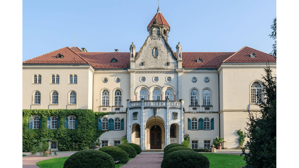 Das Schloss Waldenburg befindet sich gleich neben dem Naturalienkabinett.