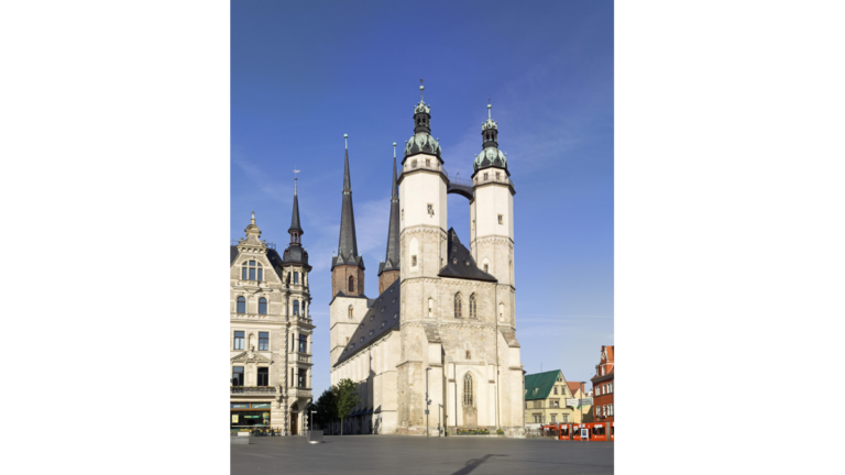Die Marienkirche oder die Marktkirche Unser Lieben Frauen in Halle