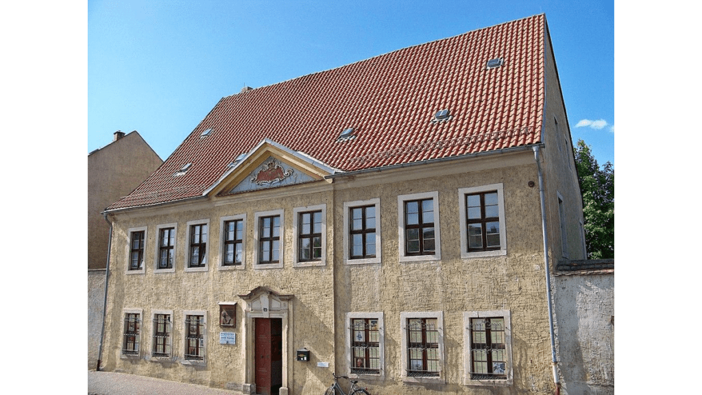 Das Geburtshaus von Joachim Ringelnatz in Wurzen.