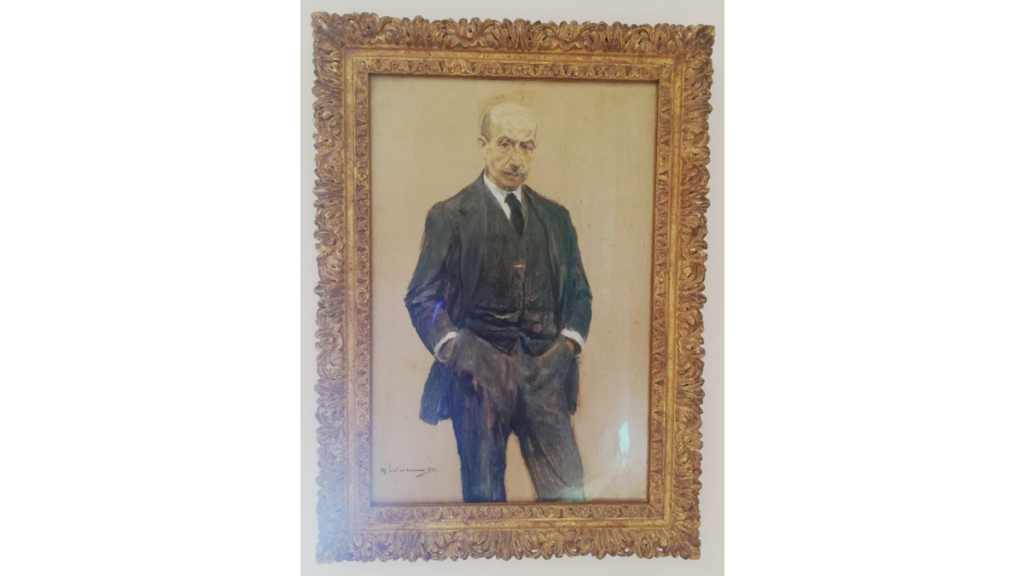 Ein Selbstporträt von Max Liebermann von 1915.