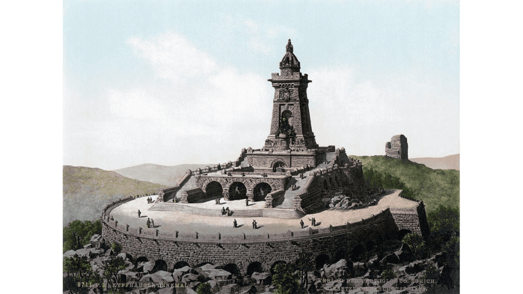 Das Kyffhäuserdenkmal – Monumentalbau für Barbarossa und Kaiser Wilhelm ...