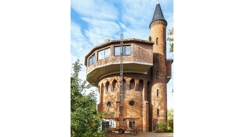 Der ehemalige Wasserturm in Glückstadt.